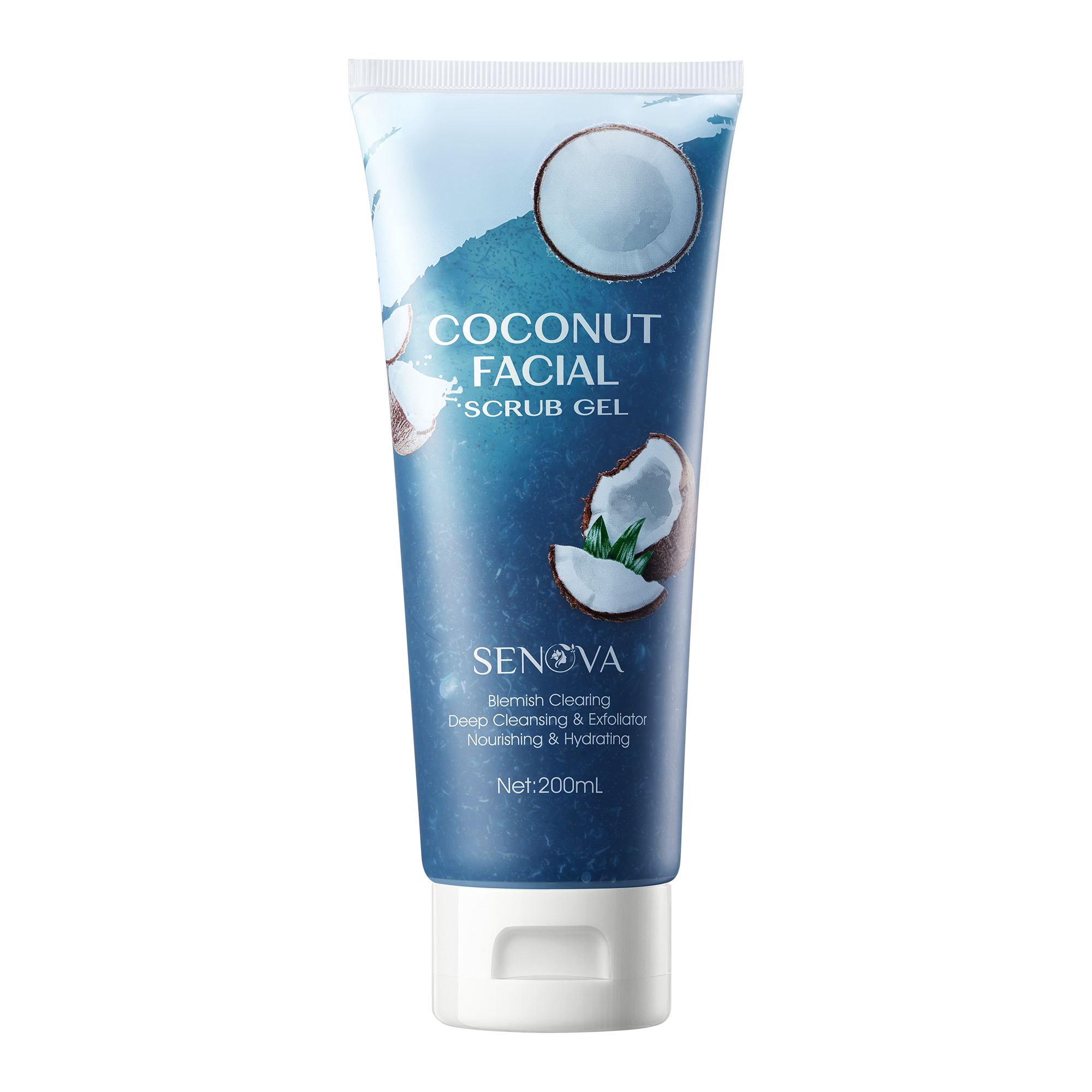 Coconut Facial Scrub Gel